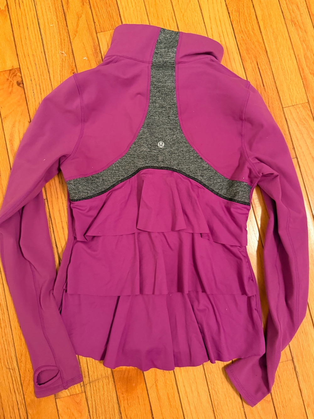 lululemon athletica yogi ruffle dance jacket